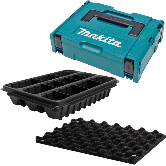 Makita Makpac 1/ 3 Row Storage & C/All 250 MAKPAC111