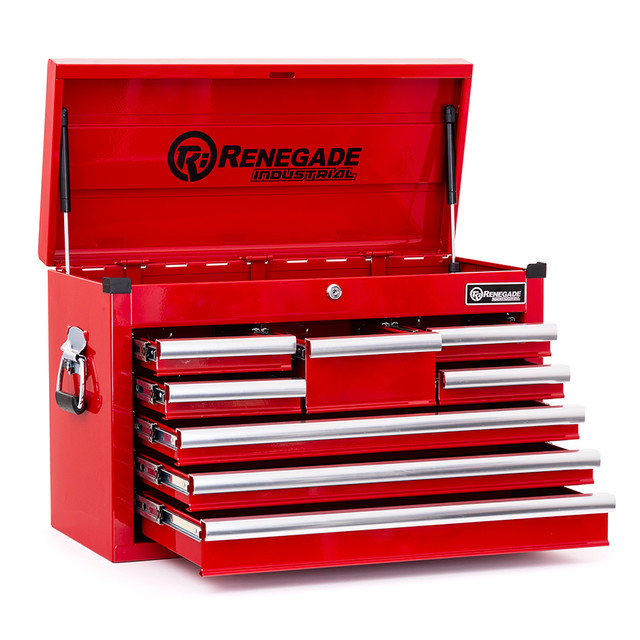Renegade Industrial 8 Drawer Top Box Tool Chest Ri222 8bx Tradetools