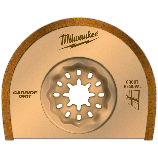 Milwaukee STARLOCK 76mm Thin Kerf Carbide Grit Multi Tool Blade 48906050 TradeTools