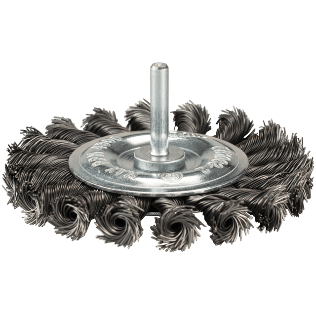 Makita D-29555 Spazzola Metallica A Tazza: Diametro 100 Mm, Filetto M14, Per Smerigliatrice