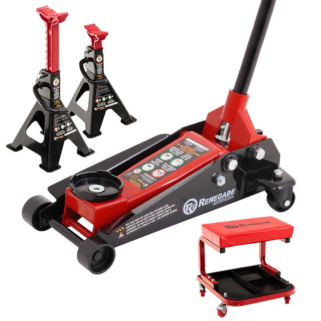 RJS-3T 3-Ton Jack Stands / Set of Two - Liftmotive