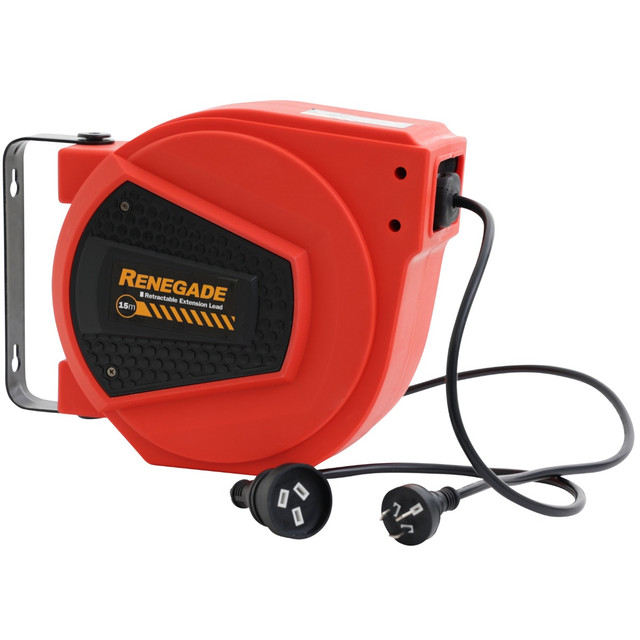 Renegade 15M Auto Retractable Air Hose Reel - RAH15R