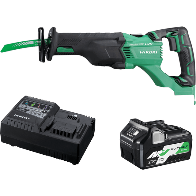 HiKOKI 18V 5.0Ah MultiVolt Brushless Cordless Reciprocating Saw