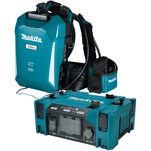 Makita Direct Connect Cordless Portable Inverter Power Supply Kit ...