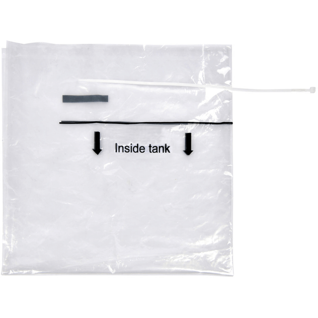 100 Disposable Transparent Dust Bags - 60x120cm - Pp Material main image 1