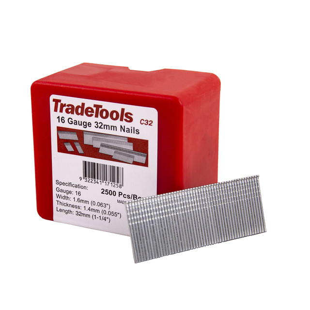 Tacwise Brad Nail Strip 32mm 18g | Toolstation