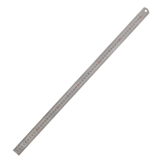 Stainless Steel Ruler with 30mm Scriber Block 20 Metric Inch