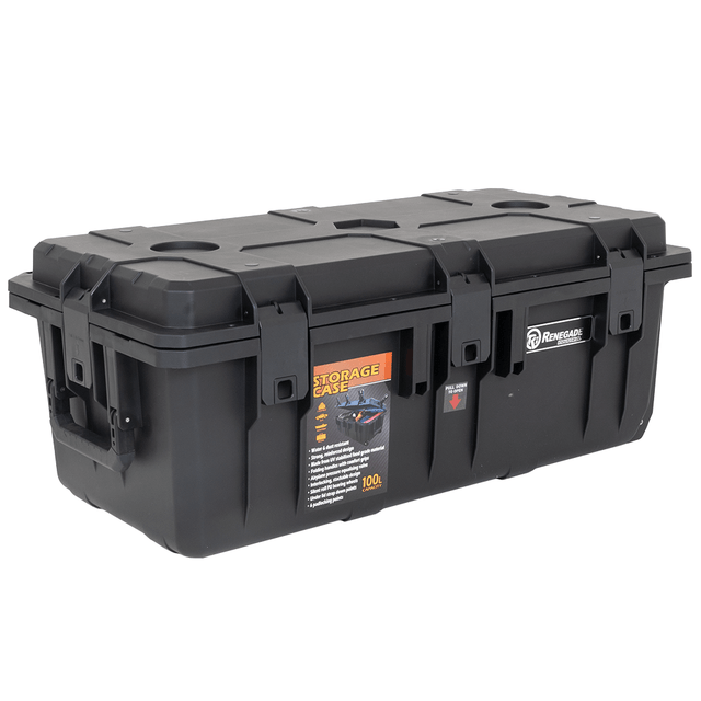 Renegade Industrial Black Safe Waterproof Storage Hard Case - RISC895