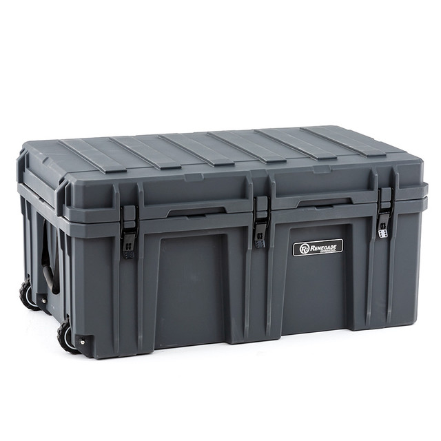 Renegade Industrial 232L Extra Large LLDPE Grey Tuff Box