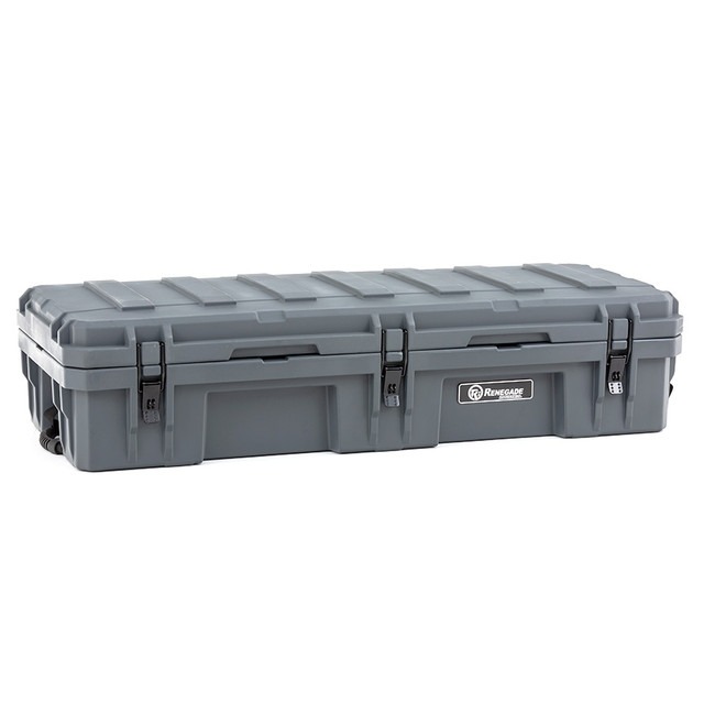 Renegade Industrial 82L Medium LLDPE Grey Tuff Box - TUFF750V3