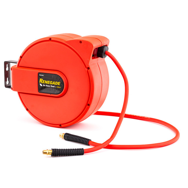 10m Retractable Air Hose Set  Air Driven Tools & Accessories