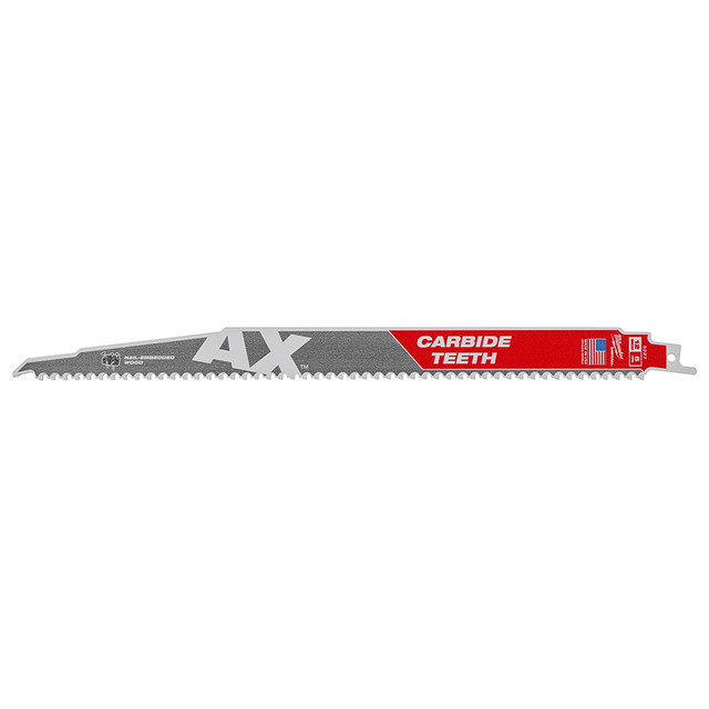 Milwaukee 300mm 5TPI THE AX With Carbide Teeth Wood Cut SAWZALL