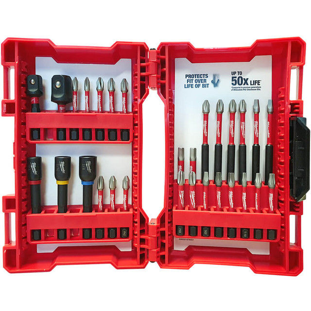 Milwaukee 29 Piece SHOCKWAVE Driver Bit Set - 48324081