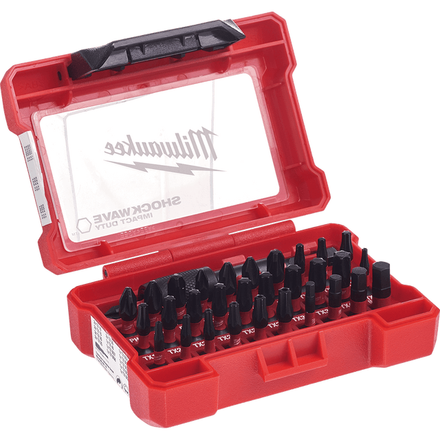 Milwaukee Shockwave Impact Duty Bit Set 31PC - 4932472060 - Autofactors  Waterford