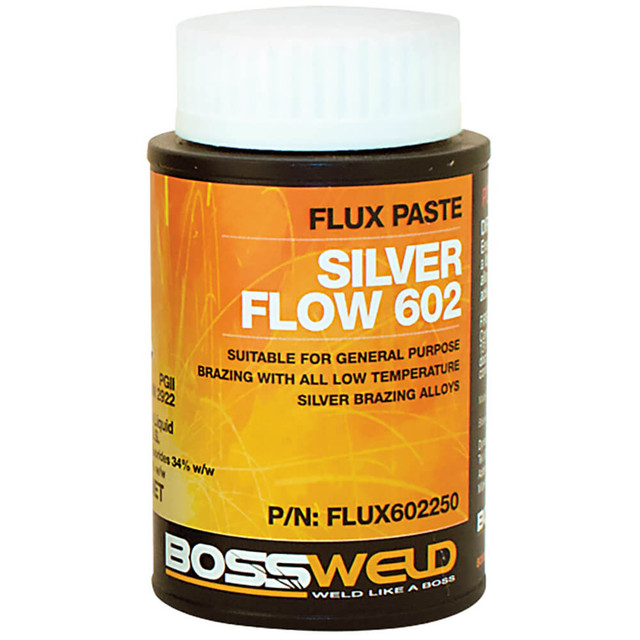 Bossweld Silver Brazing Flux 802 250gm FLUX602250 TradeTools