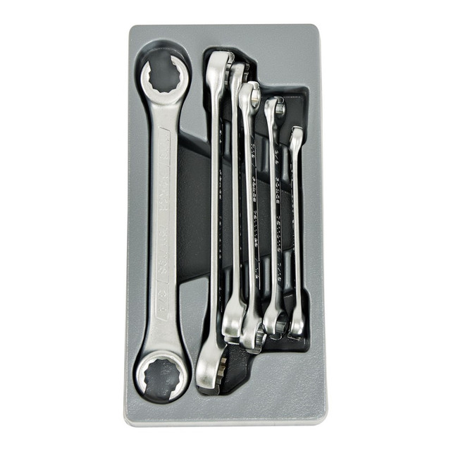 Force 6 Piece Assorted Imperial Flare Nut Spanners Set - 5066S