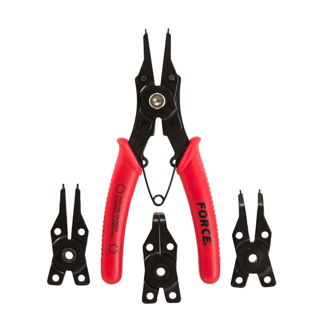 Force 4 Piece Assorted Snap Ring/Circlip Pliers Set - 904U3