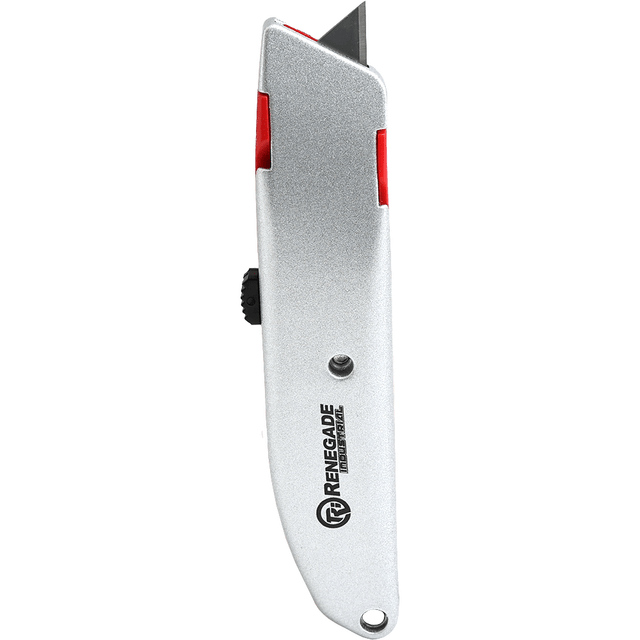 Renegade Industrial Box Knife With Retractable Blade - RIRBK