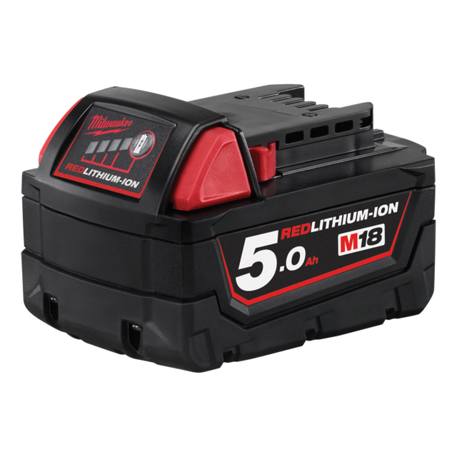 Milwaukee M18 5.0Ah REDLITHIUM Battery M18B5 TradeTools