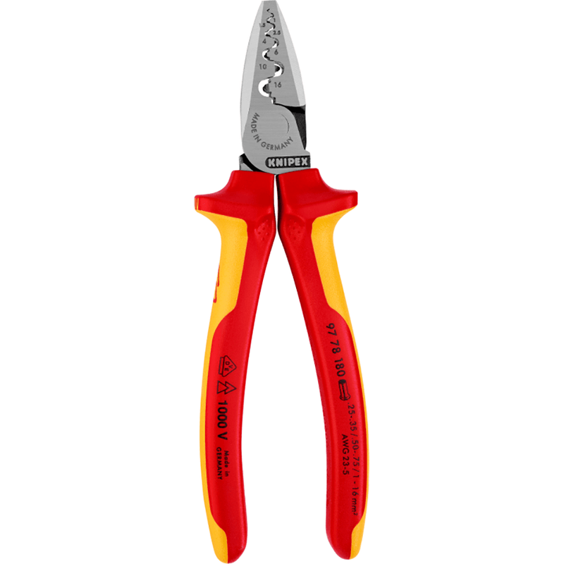 Roebuck Pinza Combinata Isolata 1000V 180mm – Per Meccanica Auto, Compatibile Con Renault, Dacia, Attrezzo Da Officina - 2