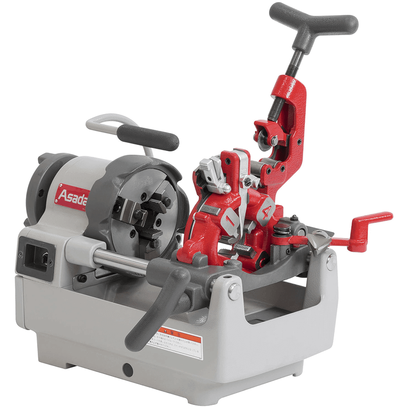 Asada 350W Beaver 25 Automatic Die Head Pipe Threading Machine - 1/4 ...