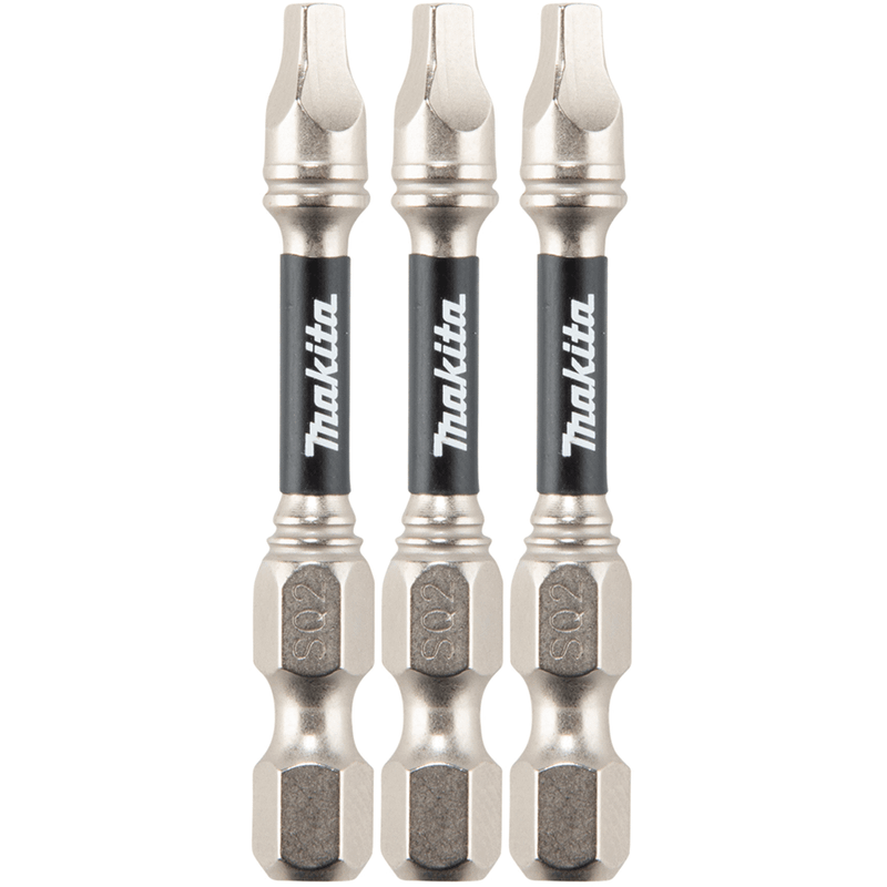 Makita Impact XPS Power Bit – SQ2 X 150mm, Lasts 90x Longer Than Standard Bits With Pulse Torsion Rings