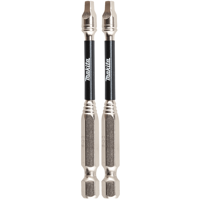 Makita Impact XPS SQ2 x 75mm Power Bits - 2 Pack - E-18683 | TradeTools