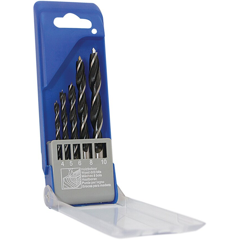 Makita Piece Assorted Brad Point Drill Bits Set P-57657