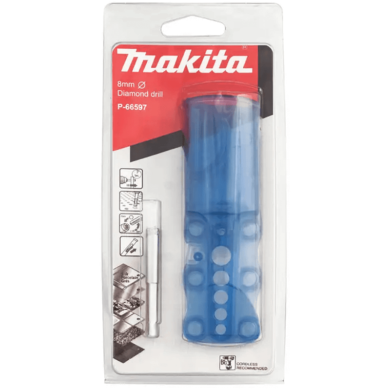 Makita 8mm Mini Diamond Core Drill Bit - P-66597 | TradeTools