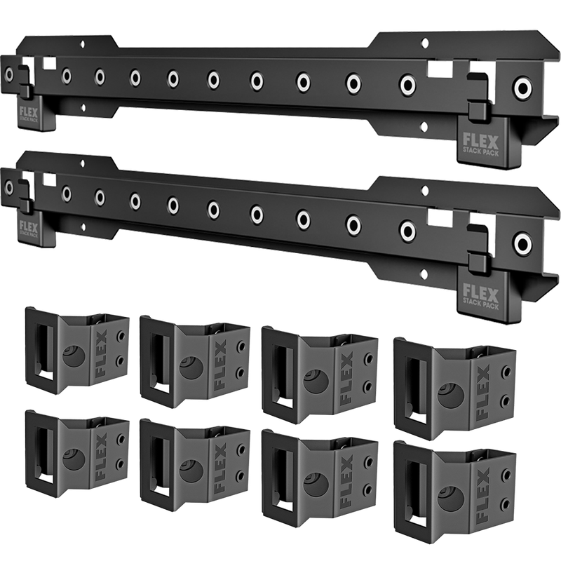 FLEX STACK PACK 10 Piece Mount Kit - FSMA1501-10 | TradeTools