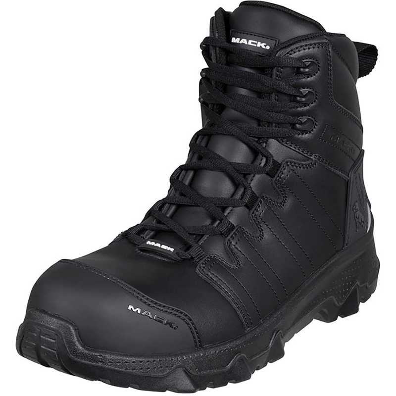 Mack Octane 2.0 Zip-Up Composite Toe Cap Safety Boots - Black
