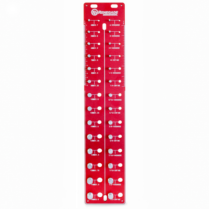 Renegade Industrial Nut & Bolt Thread Gauge - RITG28507 | TradeTools