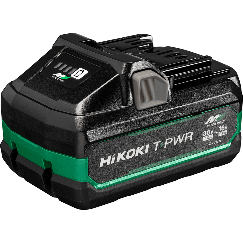 HiKOKI 18V/36V T-PWR MultiVolt 4.0Ah/8.0Ah Li-Ion Battery