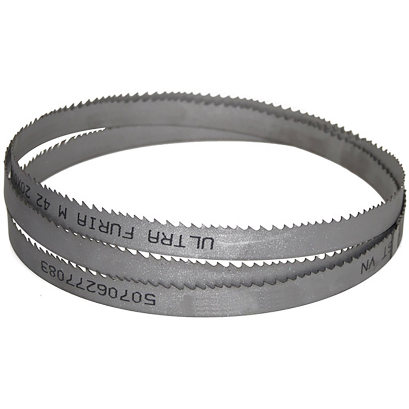Imachinist 65" X 1/2" X 14TPI Bi-Metal Bandsaw Blade – M42 Grade, 0.025" Thick, For Metal Pipe & Tube Cutting