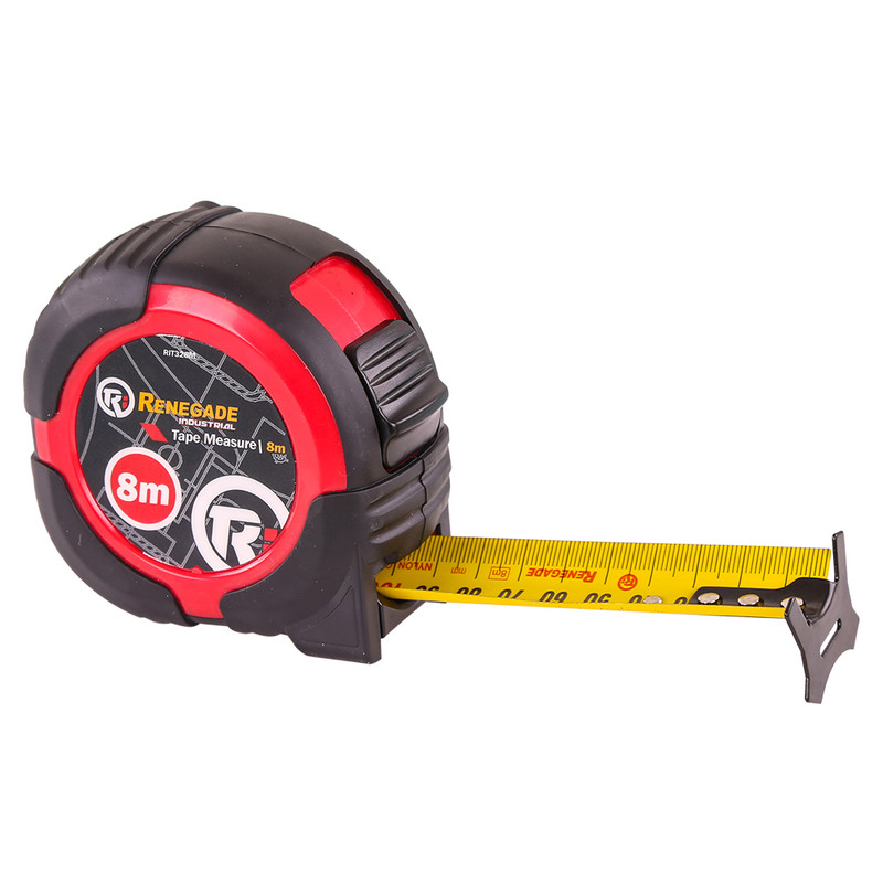 Renegade Industrial 8M x 32mm Extra-Wide Tape Measure - RIT328M ...