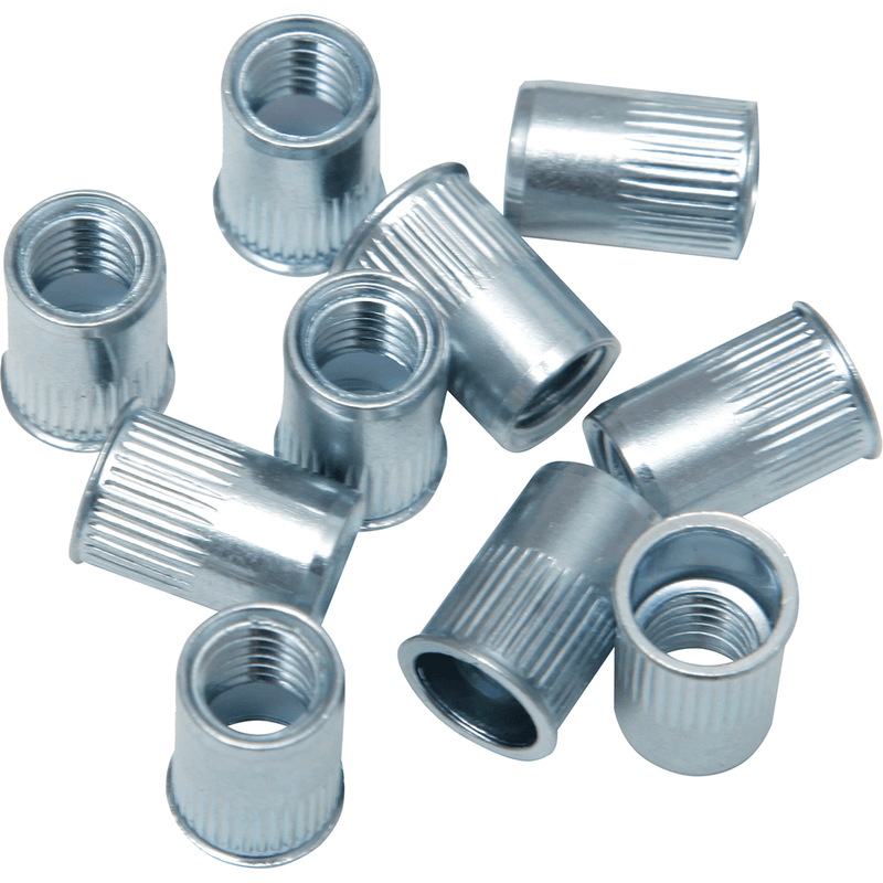 Captive M3 Thread Insert Eclipse Zinc Plated Steel M3 Thread Inserts - 25 Pack - EC-TIM3 ...