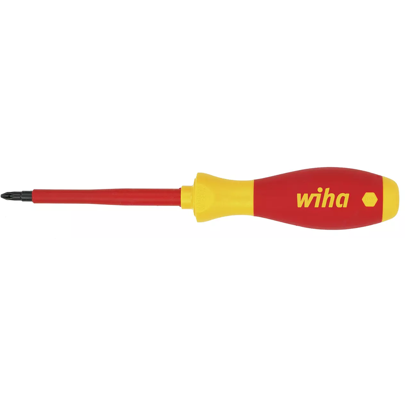Wiha PH4 x 200mm 1000V Insulated SoftFinish Phillips Screwdriver - WH ...