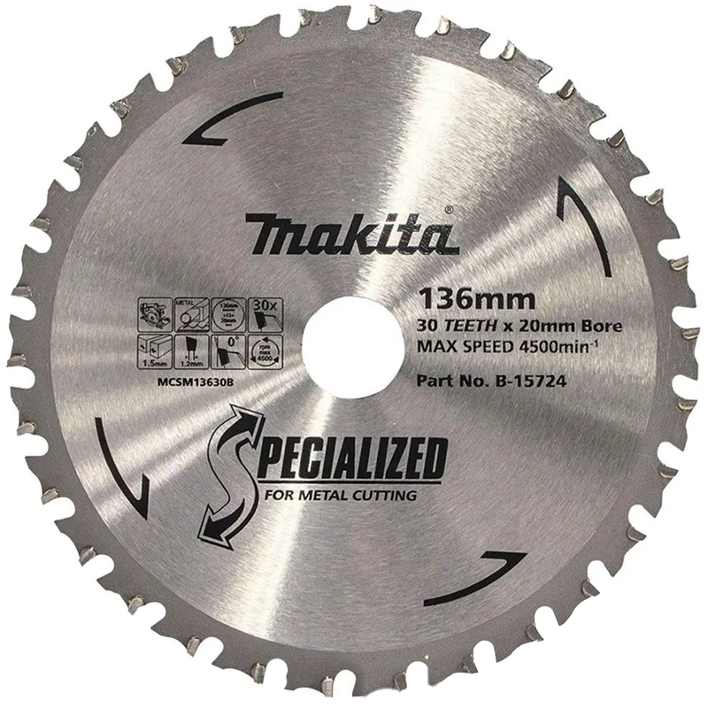 Makita 136mm (5-3/8