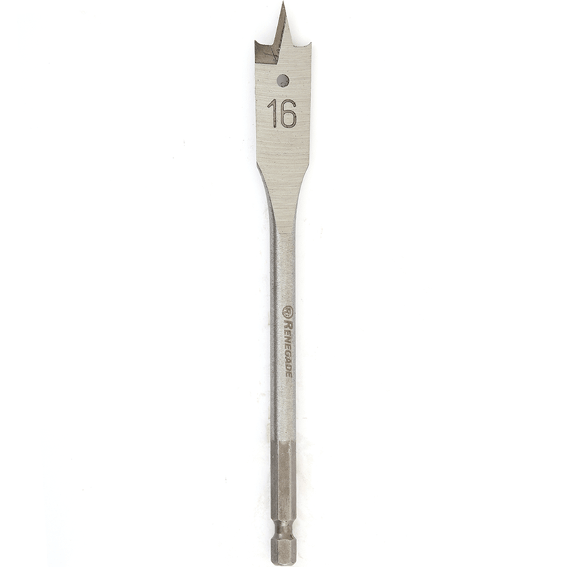 Timber Spade Bit Renegade Industrial 16mm Timber Cut Spade Bit - RISB16 | TradeTools