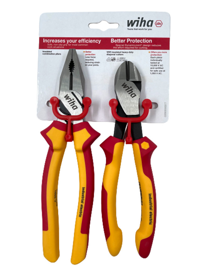 Wiha 26708 Combination Pliers Insulated Electrician 1000V Tools - View #11