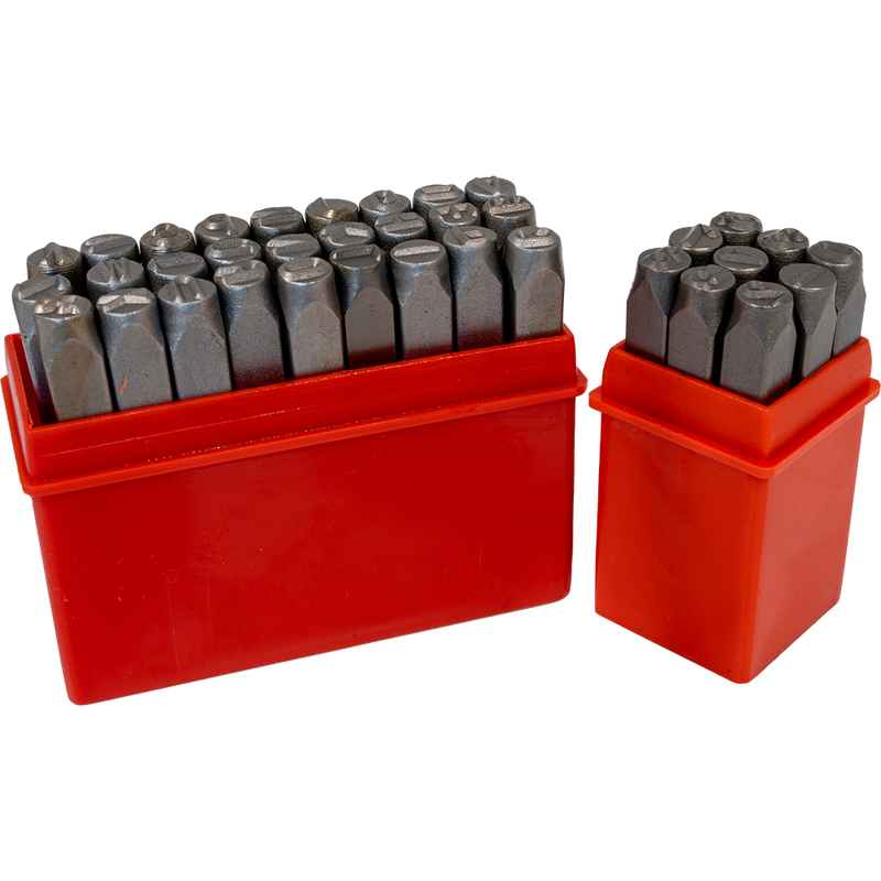 Number And Letter Stamp Set (36 Piece Punch Set A-Z & 0-9) Manual Stamping Multi Imprinting - View #11