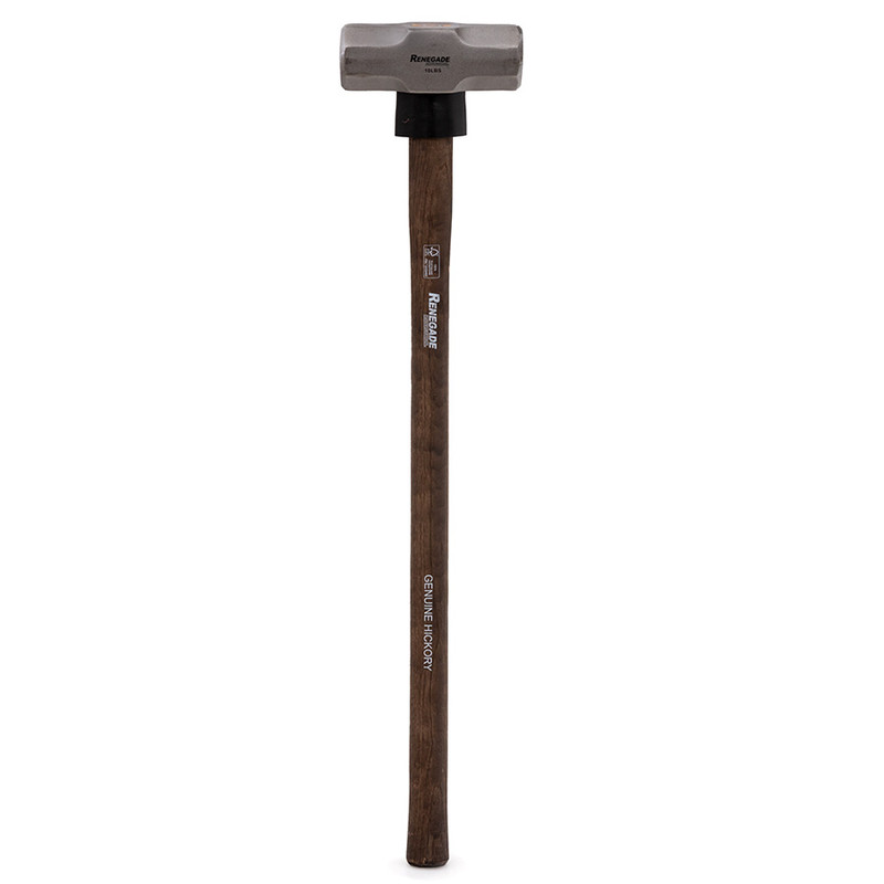 Timber Sledge Renegade Industrial 4.5Kg (10Lb) Timber Handle Sledge Hammer - RISH10T ...