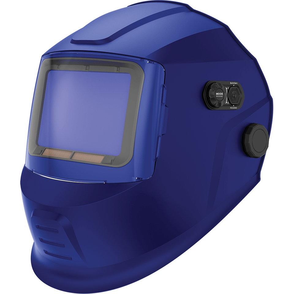 Weldclass PROMAX 680 Auto-Darkening Welding Helmet, Digital, Matte Blue — image 2