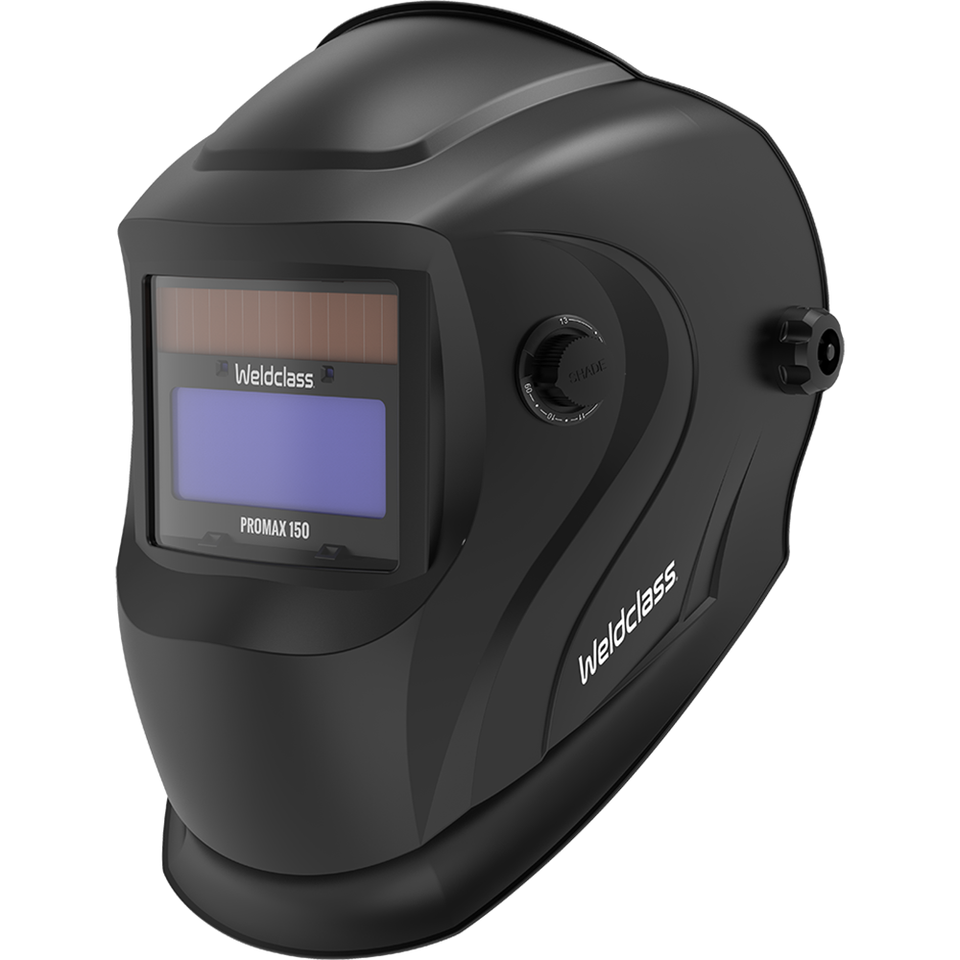 Weldclass PROMAX 150 Auto-Darkening Welding Helmet, Black — image 4