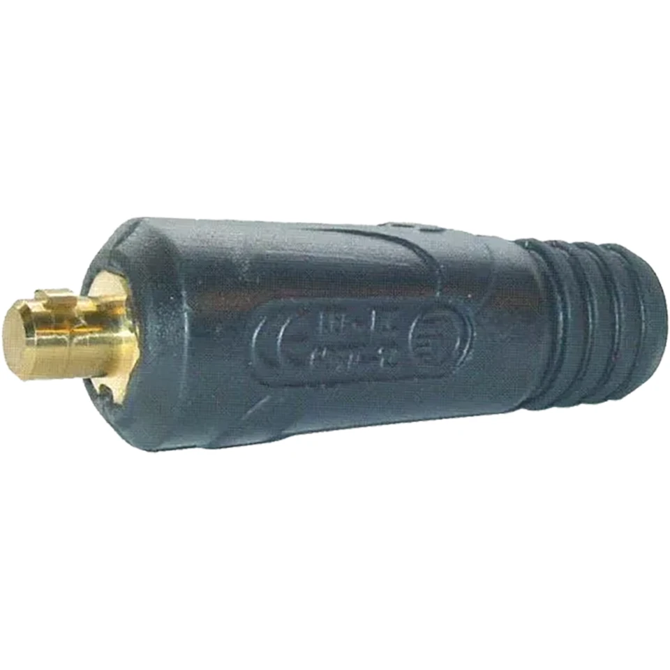 Weldclass Dinse 35-50 Welding Cable Connector, Male Cable Plug (13mm Pin, Large)