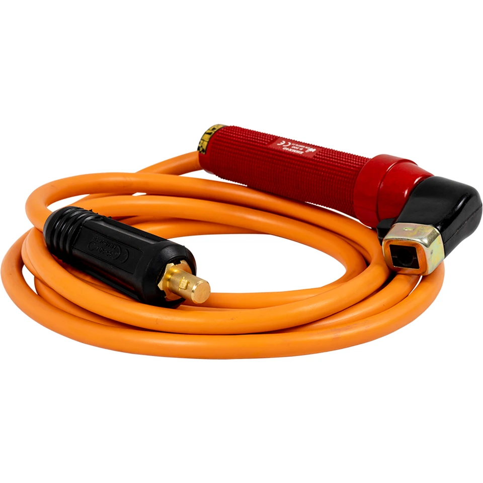 Weldclass Welding Stick Electrode Holder Lead 280A, 4m x 25mm2 Cable with 35-50 Dinse Plug