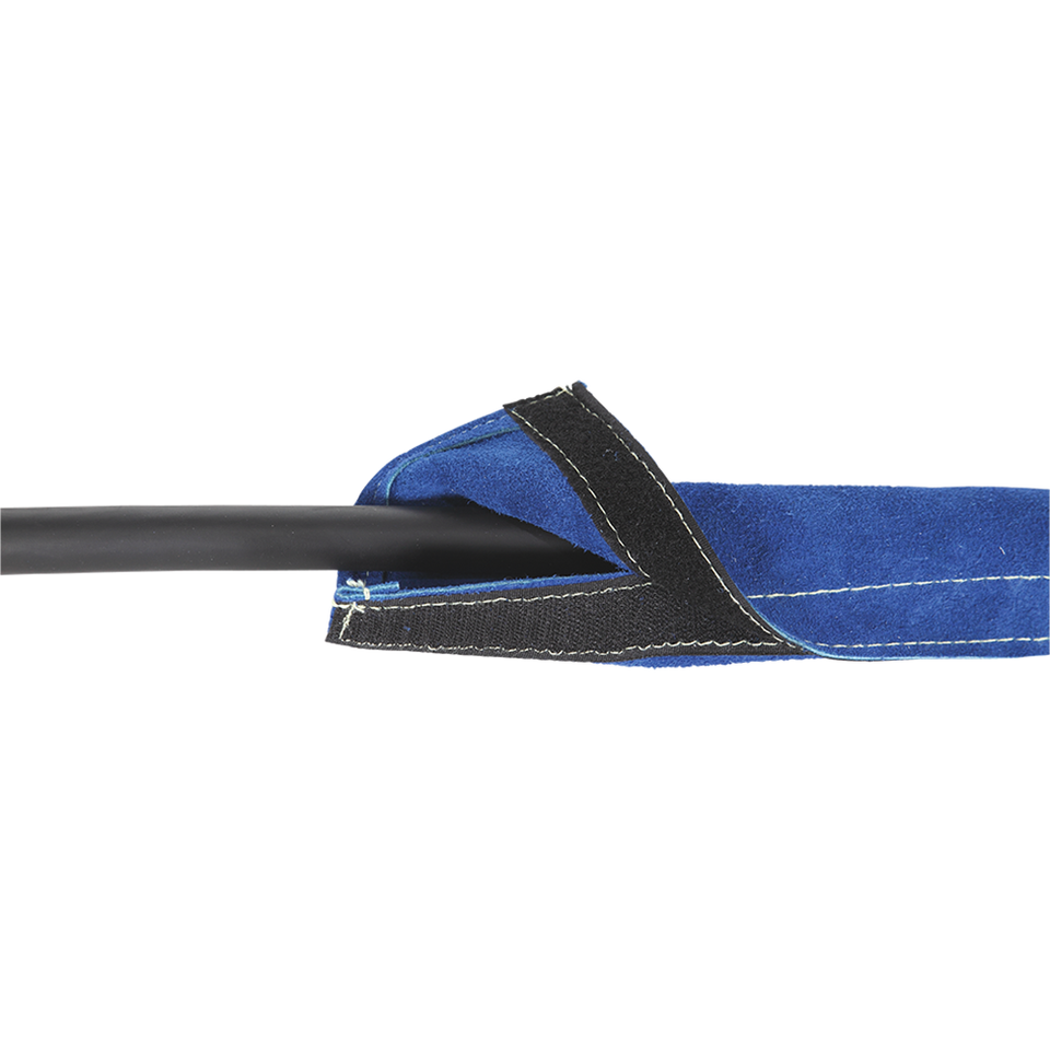 Weldclass Leather Welding Cable Cover 4m x 150mm, Suits MIG & TIG Torches — image 2