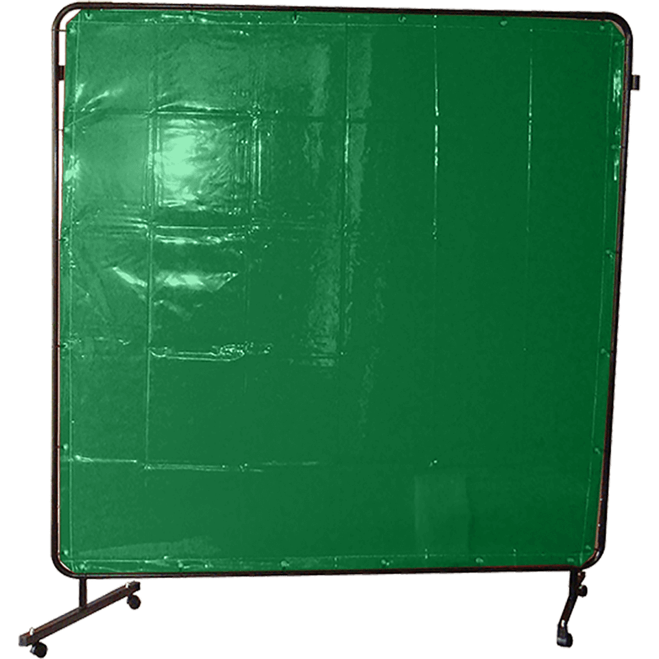 Weldclass Welding Curtain Frame Kit 1.8 x 1.8m Green, Standard Mobile Welding Screen