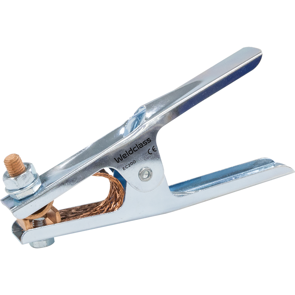 Weldclass Welding Earth Clamp 200A, Standard Alligator Style Ground Clamp