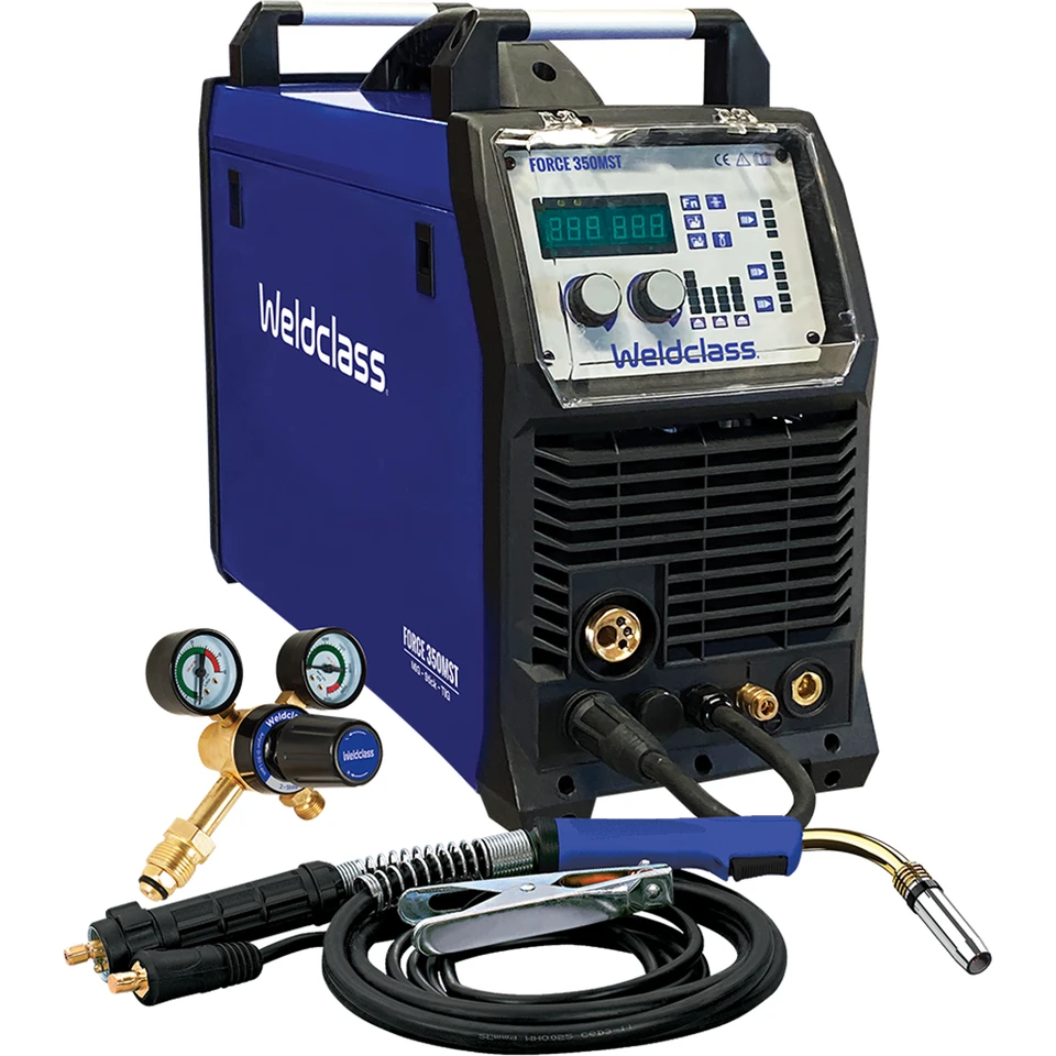 Weldclass FORCE 350MST Compact MIG/Stick/TIG Welder 350A 3-Phase